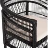ΠΟΛΥΘΡΟΝΑ MALAWI HM9635.03 ΞΥΛΟ ΜΑΟΝΙ ΜΕ RATTAN ΜΑΥΡΟ--Β'ΔΙΑΛΟΓΗΣ 80x70x86Υεκ.