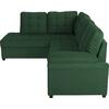 ΚΑΝΑΠΕΣ ΚΡΕΒΑΤΙ JADE HM3144.05L ΑΡΙΣΤΕΡΗ ΓΩΝΙΑ ΣΕ ΚΥΠΑΡΙΣΣΙ ΧΡΩΜΑ 250x180x88Υεκ.