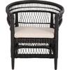 ΠΟΛΥΘΡΟΝΑ MALAWI HM9635.03 ΞΥΛΟ ΜΑΟΝΙ ΜΕ RATTAN ΜΑΥΡΟ-ΛΕΥΚΟ ΜΑΞΙΛΑΡΙ 80x70x86Υεκ.