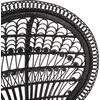 ΠΟΛΥΘΡΟΝΑ ROYAL PEACOCK HM9342.03 RATTAN ΜΑΥΡΟ-ΜΑΞΙΛΑΡΙ ΜΑΥΡΟ 114x72x150Yεκ. (Μαύρο)