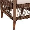 ΠΟΛΥΘΡΟΝΑ MALAWI HM9635.01 ΞΥΛΟ ΜΑΟΝΙ & RATTAN--Β'ΔΙΑΛΟΓΗΣ 80x70x86Υεκ.