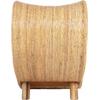 ΠΟΛΥΘΡΟΝΑ CURVY LOUNGE HM9645.01 ΑΠΟ RATTAN ΣΕ ΦΥΣΙΚΗ ΑΠΟΧΡΩΣΗ 63x128x97Y εκ.