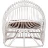 ΠΟΛΥΘΡΟΝΑ ENTROPY HM9840.02 RATTAN ΛΕΥΚΟ ΜΕ ΚΑΦΕ ΜΑΞΙΛΑΡΙ 80x97x85Υεκ.