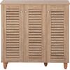 ΠΑΠΟΥΤΣΟΘΗΚΗ-ΝΤΟΥΛΑΠΑ PROLLY HM9609.02 ΜΕΛΑΜΙΝΗ SONAMΑ-3ΠΟΡΤΕΣ-4ΡΑΦΙΑ 87x32x88Υεκ.