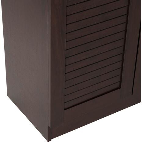 ΠΑΠΟΥΤΣΟΘΗΚΗ-ΝΤΟΥΛΑΠΑ PROBY HM9607.01 ΜΕΛΑΜΙΝΗ WENGE 120x37,5x121,5Υεκ.