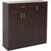 ΠΑΠΟΥΤΣΟΘΗΚΗ-ΝΤΟΥΛΑΠΑ PROBY HM9607.01 ΜΕΛΑΜΙΝΗ WENGE 120x37,5x121,5Υεκ.