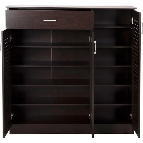 ΠΑΠΟΥΤΣΟΘΗΚΗ-ΝΤΟΥΛΑΠΑ PROBY HM9607.01 ΜΕΛΑΜΙΝΗ WENGE 120x37,5x121,5Υεκ.