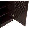 ΠΑΠΟΥΤΣΟΘΗΚΗ-ΝΤΟΥΛΑΠΑ PROBY HM9607.01 ΜΕΛΑΜΙΝΗ WENGE 120x37,5x121,5Υεκ.