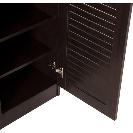 ΠΑΠΟΥΤΣΟΘΗΚΗ-ΝΤΟΥΛΑΠΑ PROBY HM9607.01 ΜΕΛΑΜΙΝΗ WENGE 120x37,5x121,5Υεκ.