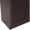 ΠΑΠΟΥΤΣΟΘΗΚΗ-ΝΤΟΥΛΑΠΑ PROΒY HM9607.01 ΜΕΛΑΜΙΝΗ WENGE 120x37,5x121,5Υεκ.