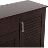 ΠΑΠΟΥΤΣΟΘΗΚΗ-ΝΤΟΥΛΑΠΑ PROBY HM9607.01 ΜΕΛΑΜΙΝΗ WENGE 120x37,5x121,5Υεκ.