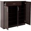 ΠΑΠΟΥΤΣΟΘΗΚΗ-ΝΤΟΥΛΑΠΑ PROBY HM9607.01 ΜΕΛΑΜΙΝΗ WENGE 120x37,5x121,5Υεκ.