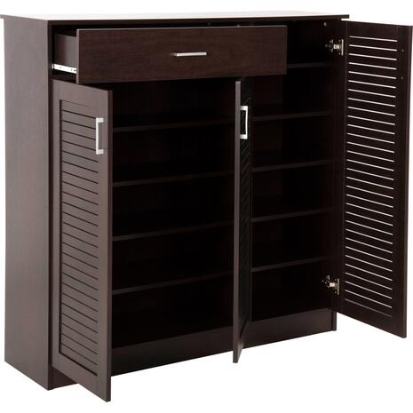 ΠΑΠΟΥΤΣΟΘΗΚΗ-ΝΤΟΥΛΑΠΑ PROΒY HM9607.01 ΜΕΛΑΜΙΝΗ WENGE 120x37,5x121,5Υεκ.