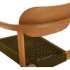 ΠΟΛΥΘΡΟΝΑ OSLO HM9636.05 ΞΥΛΟ TEAK ΦΥΣΙΚΟ & ΣΧΟΙΝΙ--B’ΔΙΑΛΟΓΗΣ 55x54x80Yεκ.