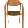 ΠΟΛΥΘΡΟΝΑ OSLO HM9636.05 ΞΥΛΟ TEAK ΦΥΣΙΚΟ & ΣΧΟΙΝΙ--B’ΔΙΑΛΟΓΗΣ 55x54x80Yεκ.