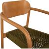 ΠΟΛΥΘΡΟΝΑ OSLO HM9636.05 ΞΥΛΟ TEAK ΦΥΣΙΚΟ & ΣΧΟΙΝΙ--B’ΔΙΑΛΟΓΗΣ 55x54x80Yεκ.
