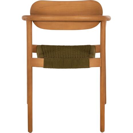 ΠΟΛΥΘΡΟΝΑ OSLO HM9636.05 ΞΥΛΟ TEAK ΦΥΣΙΚΟ & ΣΧΟΙΝΙ--B’ΔΙΑΛΟΓΗΣ 55x54x80Yεκ.