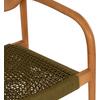 ΠΟΛΥΘΡΟΝΑ OSLO HM9636.05 ΞΥΛΟ TEAK ΦΥΣΙΚΟ & ΣΧΟΙΝΙ--B’ΔΙΑΛΟΓΗΣ 55x54x80Yεκ.