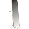 ΚΑΘΡΕΠΤΗΣ ΔΑΠΕΔΟΥ BOELY HM9577.30 ΣΚΕΛΕΤΟΣ ΑΛΟΥΜΙΝΙΟΥ ΣΕ ΧΡΥΣΟ ΧΡΩΜΑ 40x35x160Υεκ.