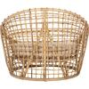 ΠΟΛΥΘΡΟΝΑ ENTO HM9814 RATTAN ΣΕ ΦΥΣΙΚΟ-ΜΠΕΖ ΜΑΞΙΛΑΡΙ 85x75x67Yεκ.