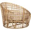 ΠΟΛΥΘΡΟΝΑ ENTO HM9814 RATTAN ΣΕ ΦΥΣΙΚΟ-ΜΠΕΖ ΜΑΞΙΛΑΡΙ 85x75x67Yεκ.