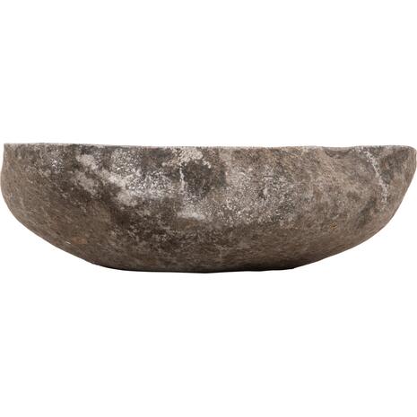 ΝΙΠΤΗΡΑΣ STONE SINK ΛΑΞΕΥΜΕΝΗ ΠΕΤΡΑ ΓΚΡΙ ΑΠΟΧΡΩΣΗ HM4193 55x44x16Υ εκ.