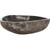 ΝΙΠΤΗΡΑΣ STONE SINK ΛΑΞΕΥΜΕΝΗ ΠΕΤΡΑ ΓΚΡΙ ΑΠΟΧΡΩΣΗ HM4193 55x44x16Υ εκ.