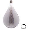 ΛΑΜΠΤΗΡΑΣ LED FILAMENT 8W E27 3000K SMOKE COLOR DIMMABLE  HM4052.03