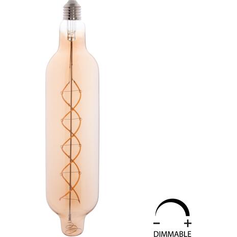 ΛΑΜΠΤΗΡΑΣ JHD-NW7775 LED FILAMENT 8W E27 3000K GOLD COLOR DIMMABLE HM4055.02