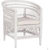 ΠΟΛΥΘΡΟΝΑ MALAWI HM9635.02 ΞΥΛΟ ΜΑΟΝΙ ΜΕ RATTAN ΛΕΥΚΟ-ΛΕΥΚΟ ΜΑΞΙΛΑΡΙ 80x70x86Υεκ. (Λευκό)