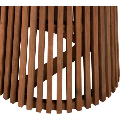 ΤΡΑΠΕΖΙ ΤΡΑΠΕΖΑΡΙΑΣ REMIK HM9835 RECYCLED ΤΕΑΚ ΣΕ ΦΥΣΙΚΟ 200x100x75,5Yεκ. TOP 4εκ.