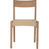 ΚΑΡΕΚΛΑ PONTUS HM9322.11 RUBBERWOOD ΜΕ ΚΑΘΙΣΜΑ ΣΧΟΙΝΙ- ΦΥΣΙΚΟ 47X52X80Υεκ.