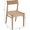 ΚΑΡΕΚΛΑ PONTUS HM9322.11 RUBBERWOOD ΜΕ ΚΑΘΙΣΜΑ ΣΧΟΙΝΙ- ΦΥΣΙΚΟ 47X52X80Υεκ.