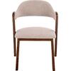 ΚΑΡΕΚΛΑ RIDER HM9734.02 RUBBERWOOD ΣΕ ΚΑΡΥΔΙ-ΥΦΑΣΜΑ ΕΚΡΟΥ 59x59x83Yεκ. (σετ 2 τεμαχίων)