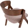 ΚΑΡΕΚΛΑ NEKKER HM9739.01 RUBBERWOOD ΣΕ ΚΑΡΥΔΙ-ΜΠΕΖ ΥΦΑΣΜΑ ΚΑΘΙΣΜΑ 56x55x78Yεκ. (σετ 2 τεμαχίων)