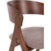 ΚΑΡΕΚΛΑ NEKKER HM9739.01 RUBBERWOOD ΣΕ ΚΑΡΥΔΙ-ΜΠΕΖ ΥΦΑΣΜΑ ΚΑΘΙΣΜΑ 56x55x78Yεκ. (σετ 2 τεμαχίων)