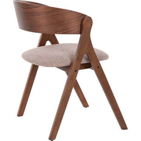 ΚΑΡΕΚΛΑ NEKKER HM9739.01 RUBBERWOOD ΣΕ ΚΑΡΥΔΙ-ΜΠΕΖ ΥΦΑΣΜΑ ΚΑΘΙΣΜΑ 56x55x78Yεκ. (σετ 2 τεμαχίων)