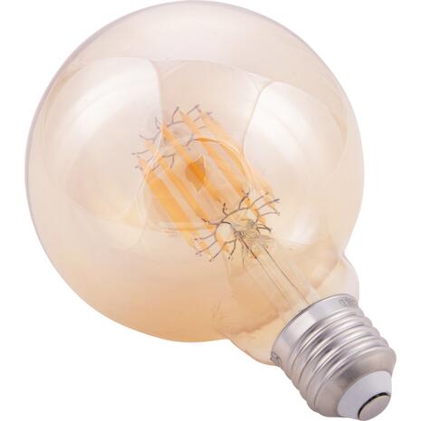 ΛΑΜΠΤΗΡΑΣ GLOBO LED FILAMENT 12W E27 3000K ΧΡΥΣΟ HM4049.02