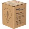 ΛΑΜΠΤΗΡΑΣ GLOBO LED FILAMENT 8W E27 2700K ΧΡΥΣΟ DIMMABLE HM4050.02