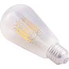 ΛΑΜΠΤΗΡΑΣ HM4189.03 LED FILAMENT 12W E27 2700K SMOKE