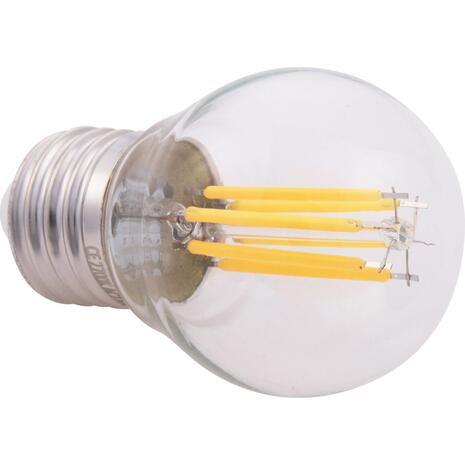 ΛΑΜΠΤΗΡΑΣ HM4046.01 LED FILAMENT 6W E27 2700K ΔΙΑΦΑΝΟ DIMMABLE
