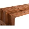 ΤΡΑΠΕΖΙΑ ΣΑΛΟΝΙΟΥ ΣΕΤ 2ΤΜΧ NYA HM9828 ΜΑΣΙΦ ΞΥΛΟ TEAK ΣΕ ΦΥΣΙΚΟ  110x30x46Υεκ.