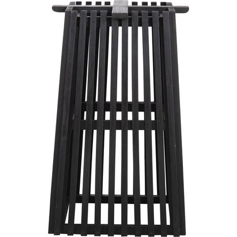 ΒΑΣΗ ΤΡΑΠΕΖΙΟΥ ΕΣΩΤ.ΧΩΡΟΥ ΤΕΤΡΑΓΩΝΗ FRANTZ HM9460.12 ΞΥΛΟ MINDI ΣΕ ΜΑΥΡΟ 45x45x73Y εκ.