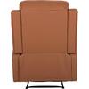 ΠΟΛΥΘΡΟΝΑ ΜΑΣΑΖ HAPPER HM9785.12 ΚΑΦΕ PU 76x94x102Υ εκ. (Καφέ)