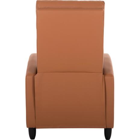 ΠΟΛΥΘΡΟΝΑ RELAX HIBER HM9782.22 ΚΑΦΕ PU 67,5x90x104Υ εκ. (Καφέ)