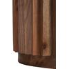 ΒΟΗΘΗΤΙΚΟ ΤΡΑΠΕΖΙ ΣΤΡΟΓΓΥΛΟ SEDGE HM9696 ΜΑΣΙΦ ΑΚΑΚΙΑ-ΦΥΣΙΚΟ ΧΡΩΜΑ Φ40x50Υεκ.