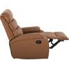 ΠΟΛΥΘΡΟΝΑ RELAX YASUMU HM9783.12 ΚΑΦΕ PU 80x93x100Υεκ. (Εκρού)