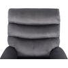 ΠΟΛΥΘΡΟΝΑ RELAX YASUMU HM9783.01 ΓΚΡΙ ΒΕΛΟΥΔΟ 80x93x100Υεκ. (Γκρι)