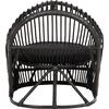 ΠΟΛΥΘΡΟΝΑ ENTROPY HM9840.03 ΜΑΥΡΟ RATTAN ΜΕ ΜΑΞΙΛΑΡΙ-ΜΑΥΡΟ 80x97x85Υεκ.