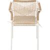ΠΟΛΥΘΡΟΝΑ ΑΛΟΥΜΙΝΙΟΥ TROTTER HM5865.12 ΛΕΥΚΟΣ ΣΚΕΛΕΤΟΣ ΜΕ WICKER ΜΠΕΖ & ΕΚΡΟΥ ΜΑΞΙΛΑΡΙ